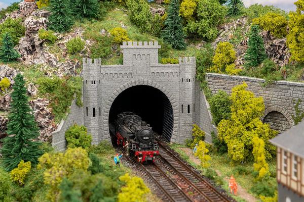 Faller 272589 - Tunnel Portal, 2-track