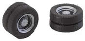 2 wheels (twin tyres) tyres and lorry rims