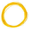 Stranded wire 0.04 mm², yellow, 10 m