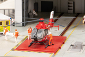Mini sound effect air rescue station