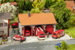 Fire brigade engine house
