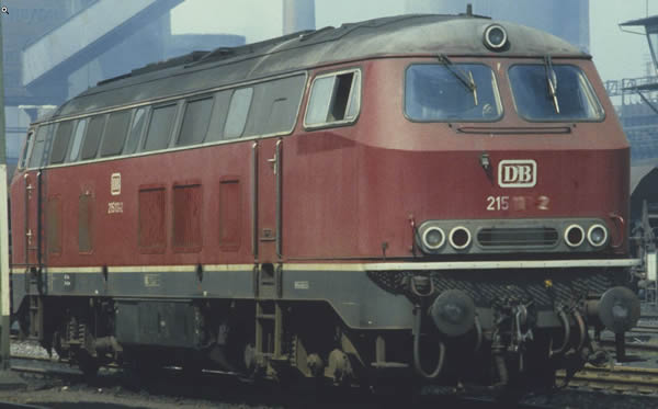 Fleischmann 394073 - German Diesel Locomotive class 215 of the DB (Sound Decoder)