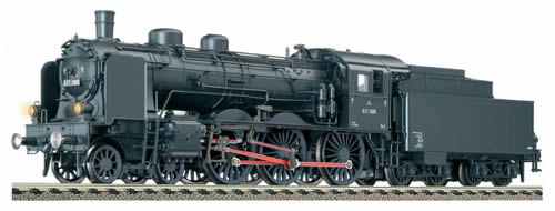 Fleischmann 411702 - Tender loco of the ÖBB, class 617 (pr. S 10.1) with tender 2´2´T 31,5 (pr)