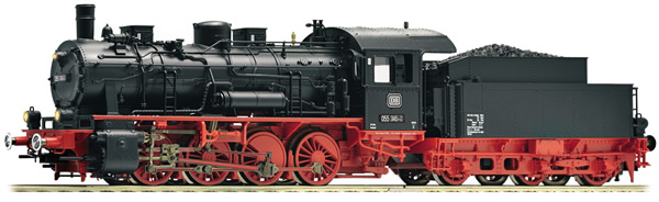 Fleischmann 415473 - German Steam Locomotive  BR 055 of the DB (DCC Sound Decoder)   