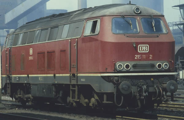 Fleischmann 424073 - German Diesel Locomotive Class 215 of the DB (DCC Sound Decoder)