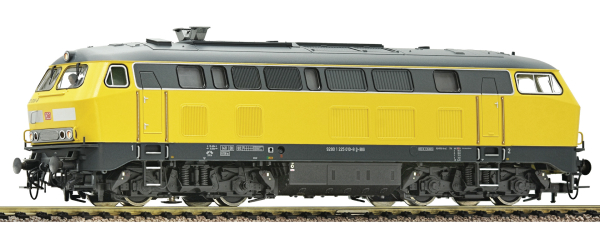 Fleischmann 424077 - German Diesel Locomotive 225 DB Bahnbaugruppe of the DB AG