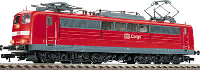 Fleischmann 4383 - Electric loco of the DB AG (DB-Cargo) in traffic red livery, class 151