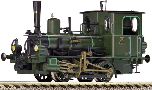 Fleischmann 481171 - German Steam Locomotive Class D VI of the Bavarian State Railroads (DCC Sound Decoder)              