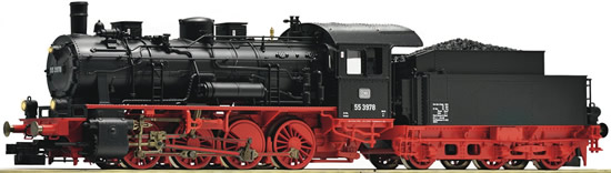 Fleischmann 481375 - Steam Locomotive Class BR 55, DB (Digital Couplers; Flickering Firebox and Sound)