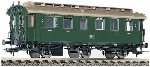 Fleischmann 5064 - Passenger coach 2nd class, 3-axled, type B 3 itr (CC 3 itr pr 07a) of the DB
