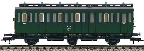 Fleischmann 507055 - Czech Compartment Coach 3-axle of the CSD