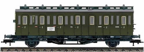 Fleischmann 507151 - German Compartment Coach 2-axle of the DB
