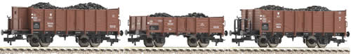 Fleischmann 521208 - Coal Car Set