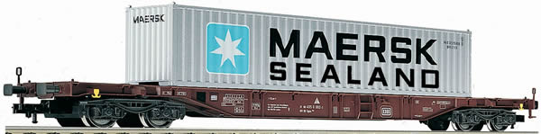 Fleischmann 524501 - Container Carrier Wagon Sgns MAERSK SEALAND
