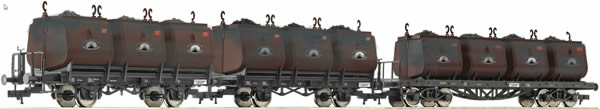 Fleischmann 526505 - 2pc Coal Bucket Car Set