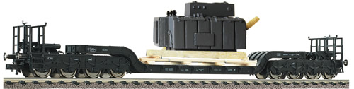 Fleischmann 529701 - German 8-axle Low Loader Wagon with Transformer Load of the DB 