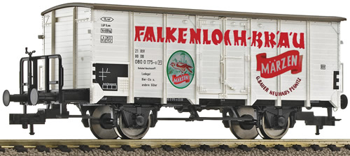 Fleischmann 534604 - German Refrigerated Wagon of the Brewery FALKENLOCH BRAU of the DB