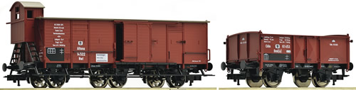 Fleischmann 538003 - 2-Car Freight Set of the KPEV      