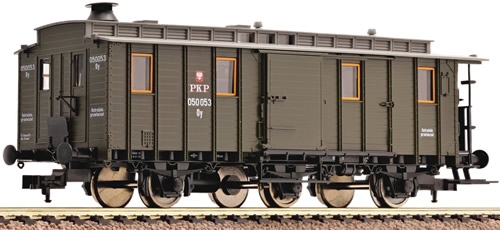 Fleischmann 538202 - PKP 3-axle heating boiler wagon type Oy