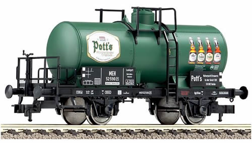 Fleischmann 542611 - Beer Tank wagon 2 axle, Potts