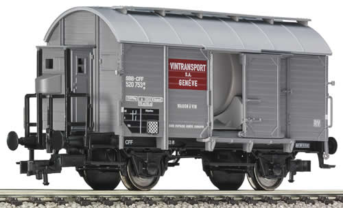 Fleischmann 545503 - Tank wagon for wine w. brakeman´s cab, SBB