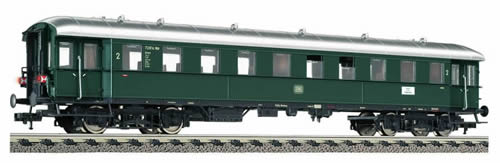 Fleischmann 5675 - 2nd Class coach for semi fast trains, type B4ywe-30/50 of the DB with electronic tail lighting