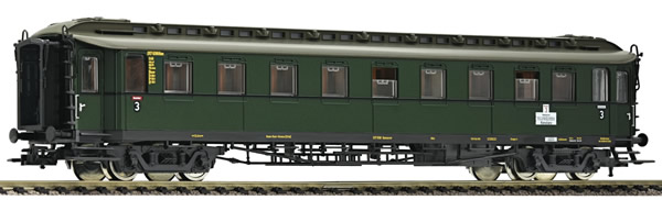 Fleischmann 568303 - German 3rd Class Fast Train Wagon type C 4ü