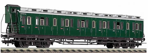 Fleischmann 5685 - 4-axled, 1st class compartment coach with brakemans cab, type A4 (B4pr04) of the DB