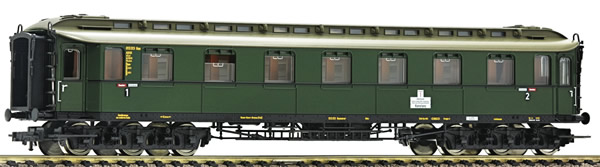 Fleischmann 569103 - German 6-axle 1st/2nd Class Fast Train Wagon type AB 6ü (pr06)