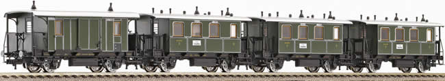Fleischmann 581101 - Bavarian Passenger Car Set                         