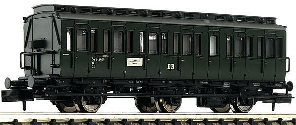 Fleischmann 6260009 - German Compartment coach 2nd class of the DR