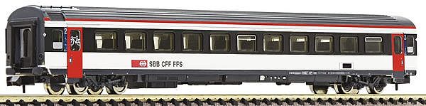 Fleischmann 6260017 - Swiss 2nd class passenger coach of the SBB