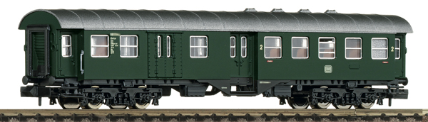 Fleischmann 6260029 - German 2nd Class Conversion Coach with Baggage Compartment of the DB