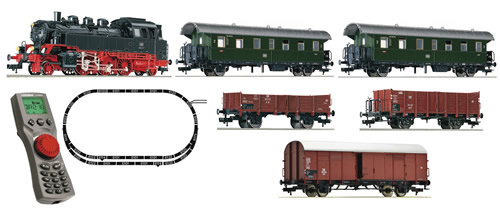 Fleischmann 631405 - Digital Starter Set w. Steam Locomotive