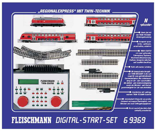 Fleischmann 69369 - DIGITAL-START-SET REGIONALEXPRESS WITH TWIN-CENTER