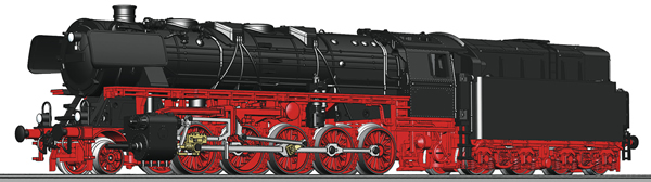 Fleischmann 714404 - German Steam locomotive BR 043 of the DB                  