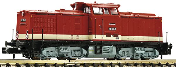 Fleischmann 721086 - German Diesel locomotive 112 303-3 of the DR (Sound)
