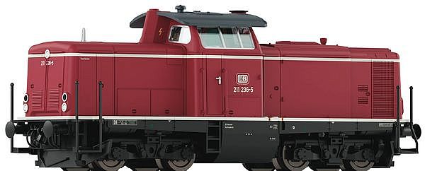 Fleischmann 721280 - German Diesel locomotive class 211 of the DB (Sound Decoder)