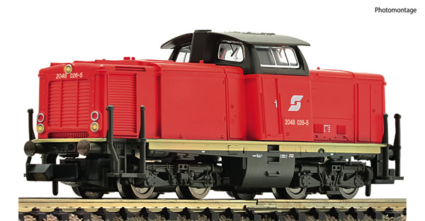 Fleischmann 722807 - Austrian Diesel locomotive class 2048 of the OBB