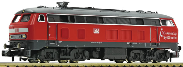 Fleischmann 723611 - German Diesel locomotive BR 218 SyltShuttle of the DB AG