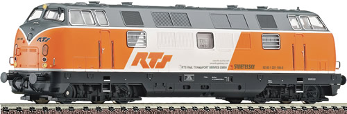 Fleischmann 725075 - German Diesel Locomotive BR 221 of the RTS (Sound)