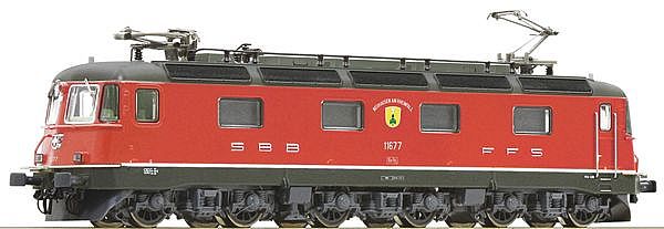 Fleischmann 734122 - Swiss Electric locomotive Re 6/6 11677 of the SBB