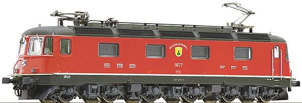 Fleischmann 734192 - Swiss Electric locomotive Re 6/6 11677 of the SBB (Sound Decoder)