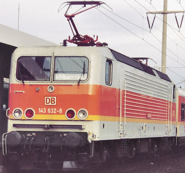 Fleischmann 734575 - German Electric Locomotive BR 143 S-Bahn of the DB AG (Sound)