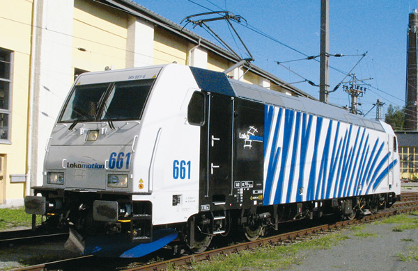 Fleischmann 738803 - German Electric Locomotive BR 185.2 Locomotion blue