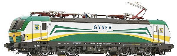 Fleischmann 739378 - Hungarian Electric locomotive 471 502-9 of the GYSEV (Sound Decoder)