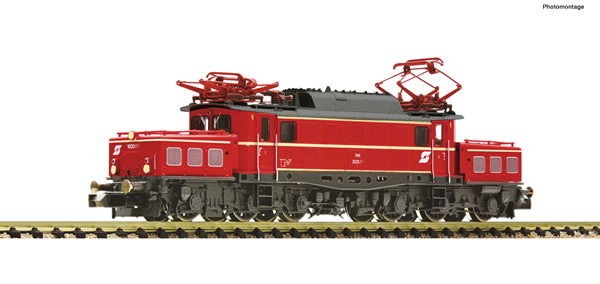 Fleischmann 739490 - Austrian Electric locomotive class 1020 016-0 of the OBB (Sound)