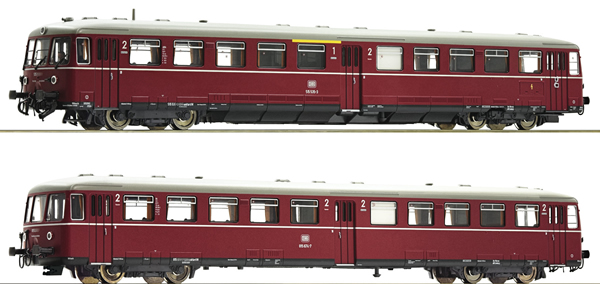 Fleischmann 740100 - German Accu railcar class 515 an control cab coach of the DB    