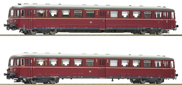 Fleischmann 740173 - German Accumulator railcar class ETA 150 with control cab coach of the DB (Sound)