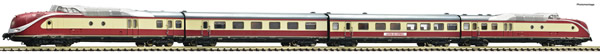 Fleischmann 741005 - German 4 piece set: Diesel multiple unit class 601 of the DB